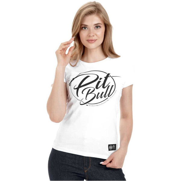 Pit Bull T-Shirt 219101.0001.S Biały Regular Fit