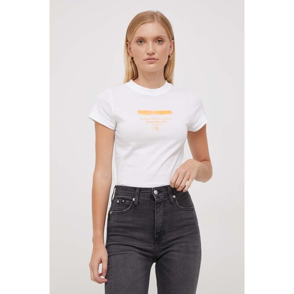Calvin Klein Jeans t-shirt bawełniany J20J222039