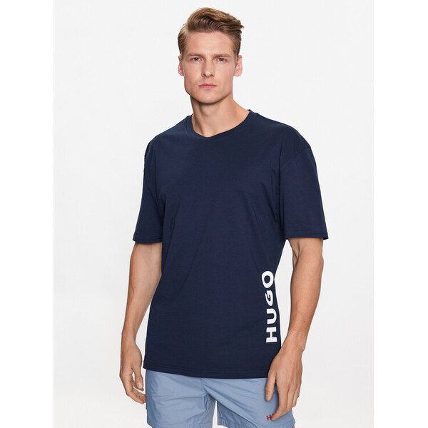 Hugo T-Shirt 50493727 Granatowy Relaxed Fit