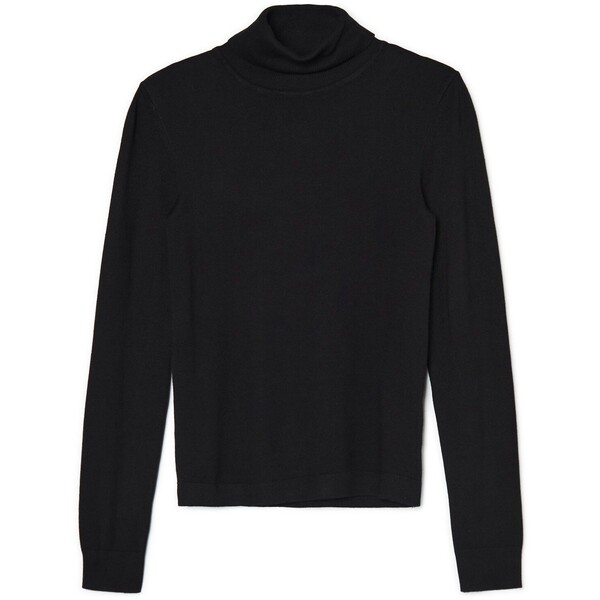 Cropp Czarny sweter z golfem 3476W-99X