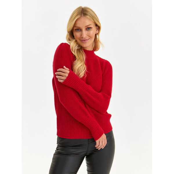 Top Secret Sweter SSW3622CE Czerwony Regular Fit