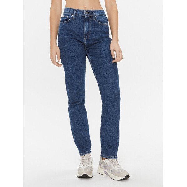 Calvin Klein Jeans Jeansy Authentic J20J221831 Niebieski Straight Fit