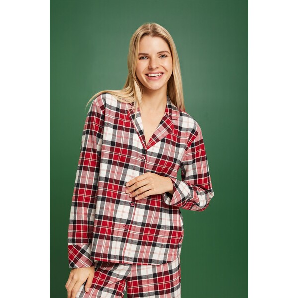 Esprit Flanelowa piżama w kratkę 103ER1Y301_632