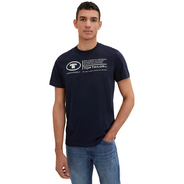 Tom Tailor T-Shirt 1035611 Niebieski