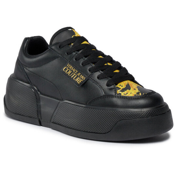 Versace Jeans Couture Sneakersy 75VA3ST2 Czarny