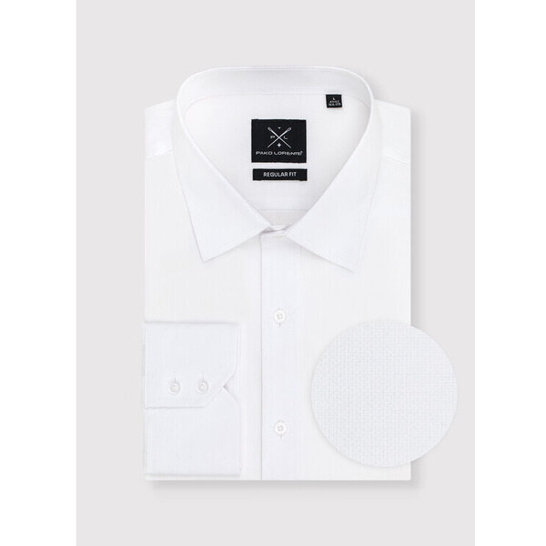 Pako Lorente Koszula P000B-1X-595 Biały Regular Fit