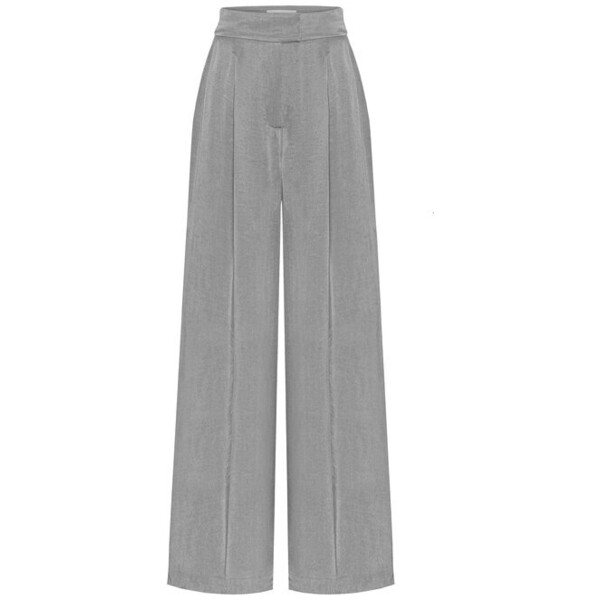 Duende Spodnie materiałowe Mero Pants Srebrny Regular Fit
