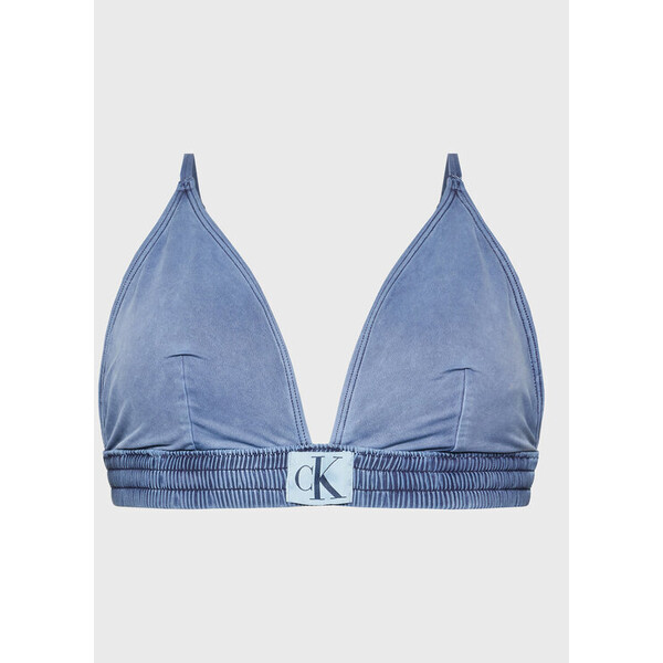 Calvin Klein Swimwear Góra od bikini KW0KW01974 Niebieski