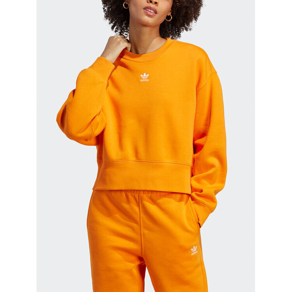 adidas Bluza Sweatshirt IK7697 Pomarańczowy
