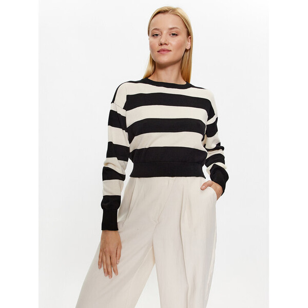 Noisy May Sweter Zoe 27023960 Beżowy Relaxed Fit
