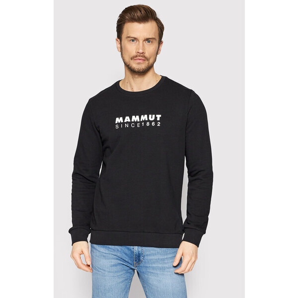 Mammut Bluza Core Logo 1014-04040-0001-115 Czarny Regular Fit