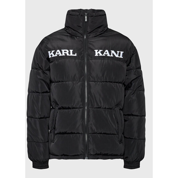 Karl Kani Kurtka puchowa Retro Essential 6076783 Czarny Regular Fit