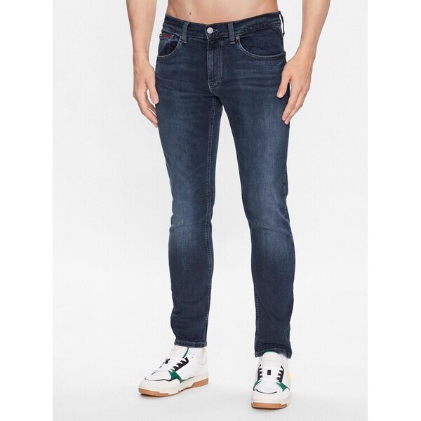 Tommy Jeans Jeansy Scanton DM0DM16635 Niebieski Slim Fit