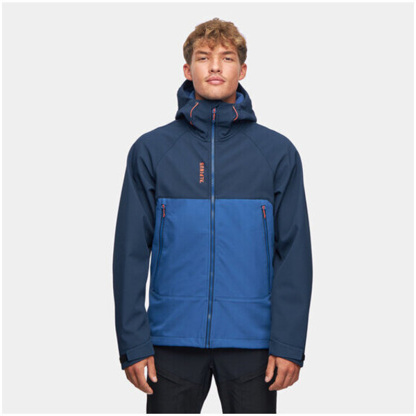 Alpinus Kurtka softshell Pelat Niebieski Regular Fit