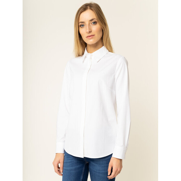 Calvin Klein Jeans Koszula J20J212885 Biały Regular Fit