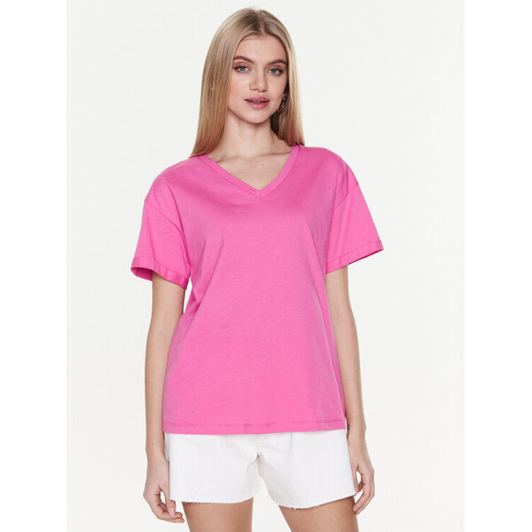 Liu Jo T-Shirt WA3364 JS923 Różowy Regular Fit