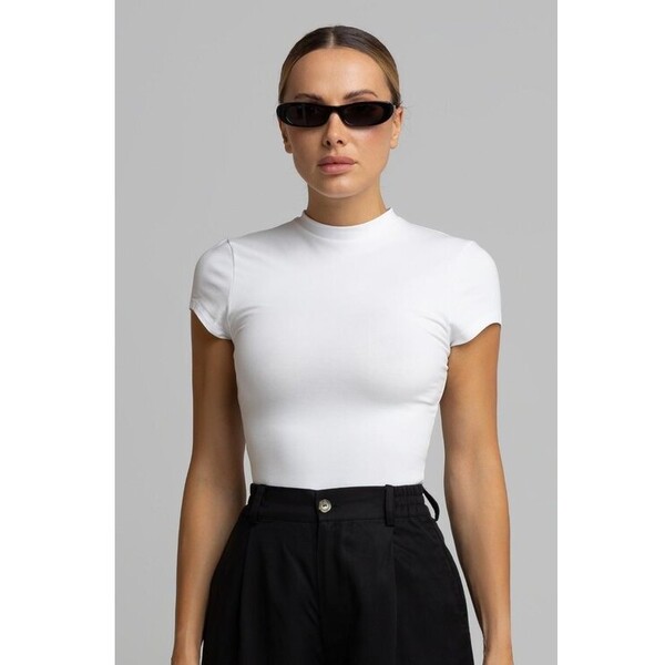 Chiara Wear T-Shirt SLIM Biały Slim Fit