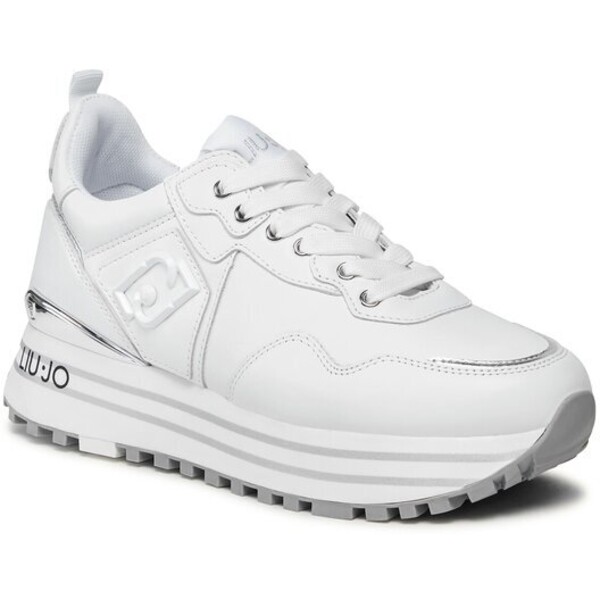 Liu Jo Sneakersy Maxi Wonder 01 BF3003 P0102 Biały
