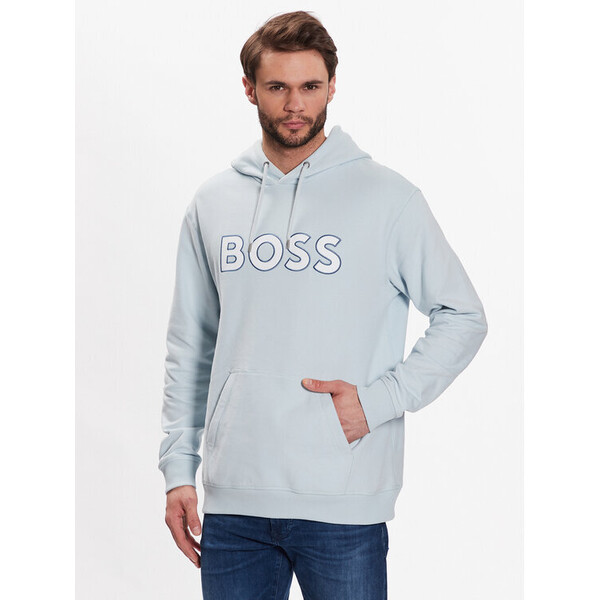 Boss Bluza 50483453 Niebieski