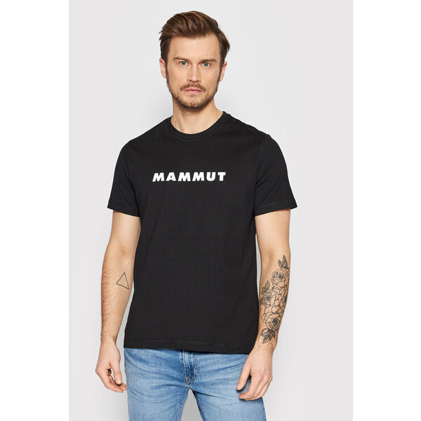 Mammut T-Shirt Core Logo 1017-04030-0001-115 Czarny Regular Fit