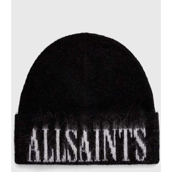 AllSaints czapka wełniana AS101363