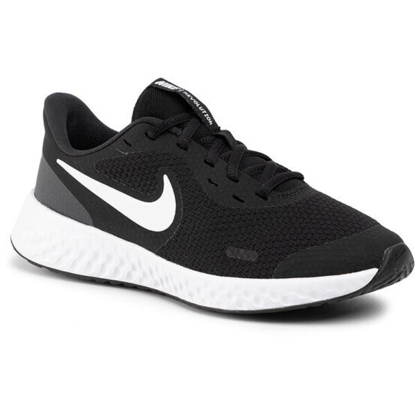 Nike Buty Revolution 5 (GS) BQ5671 003 Czarny