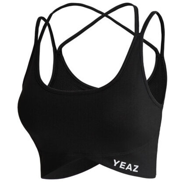 Yeaz Top CLASSY Czarny Slim Fit
