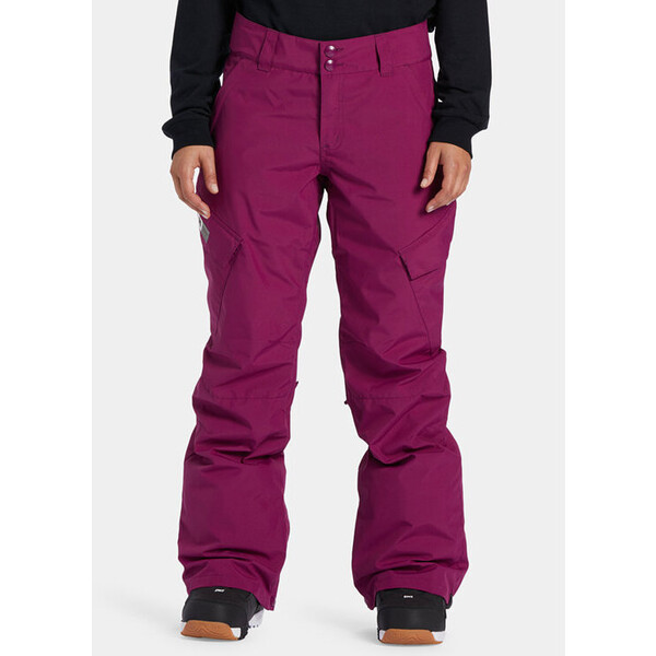 DC Spodnie snowboardowe Nonchalant Snpt ADJTP03023 Fioletowy Regular Fit