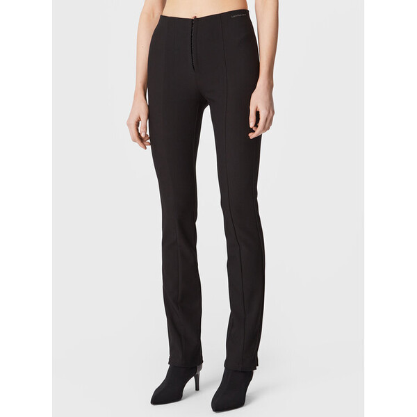 Calvin Klein Jeans Spodnie materiałowe J20J220529 Czarny Slim Fit