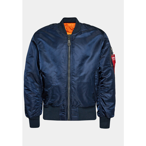 Alpha Industries Kurtka bomber Ma-1 100101 Granatowy Regular Fit