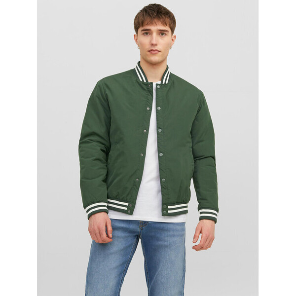 Jack&Jones Kurtka bomber 12243232 Zielony Regular Fit