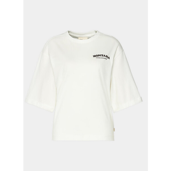 Outhorn T-Shirt OTHAW23TTSHF0927 Biały Regular Fit