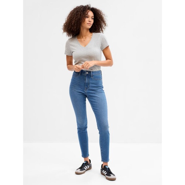 GAP Jeansy jeggings high rise 779223-00