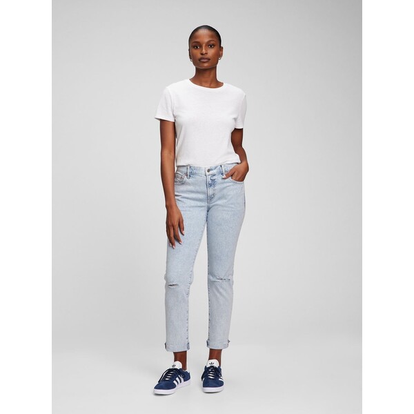 GAP Jeansy girlfriend mid rise 852811-00