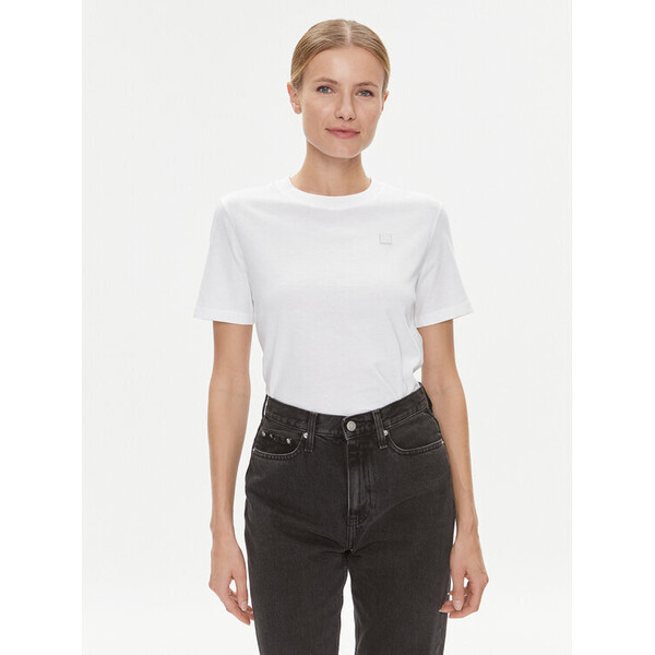 Calvin Klein Jeans T-Shirt J20J223226 Biały Regular Fit