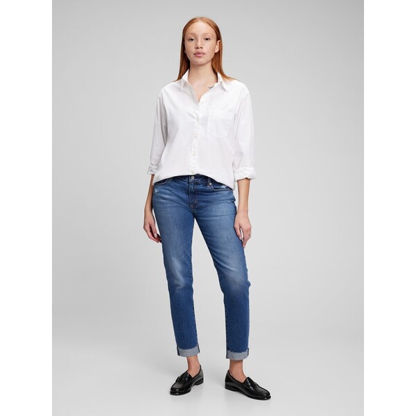 GAP Jeansy girlfriend mid rise 794602-00