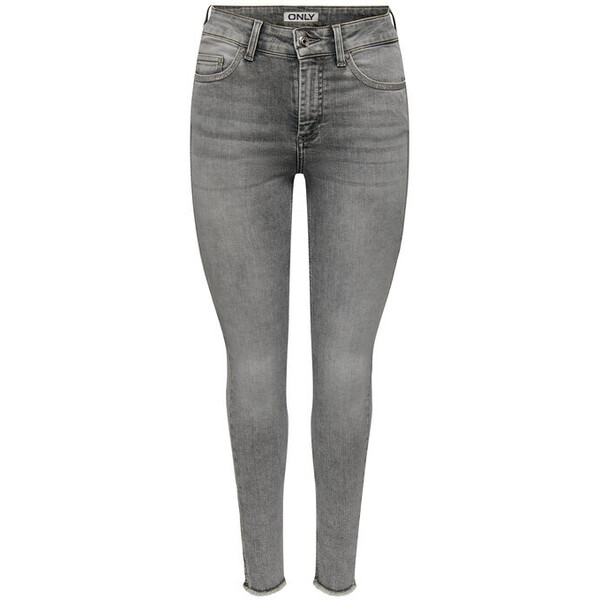 ONLY Jeansy 15279874 Szary Skinny Fit