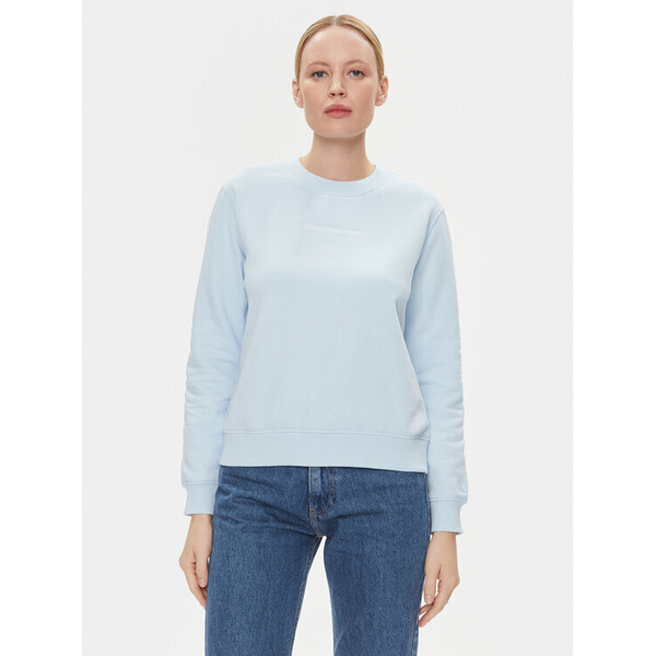 Calvin Klein Jeans Bluza Institutional J20J222548 Niebieski Regular Fit