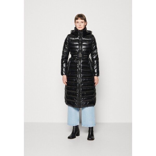 Calvin Klein BELTED MAXI Płaszcz zimowy 6CA21U065-Q11