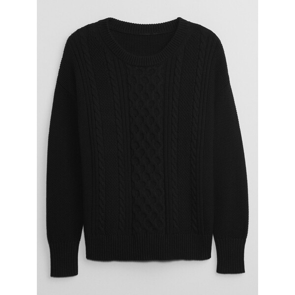 GAP Pleciony sweter ze wzorem 723886-02