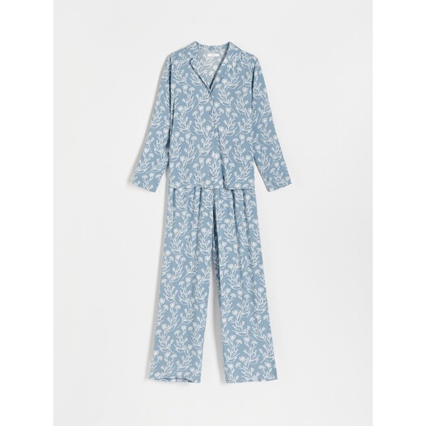 Reserved Dwuczęściowa piżama z wiskozy 7366V-96X