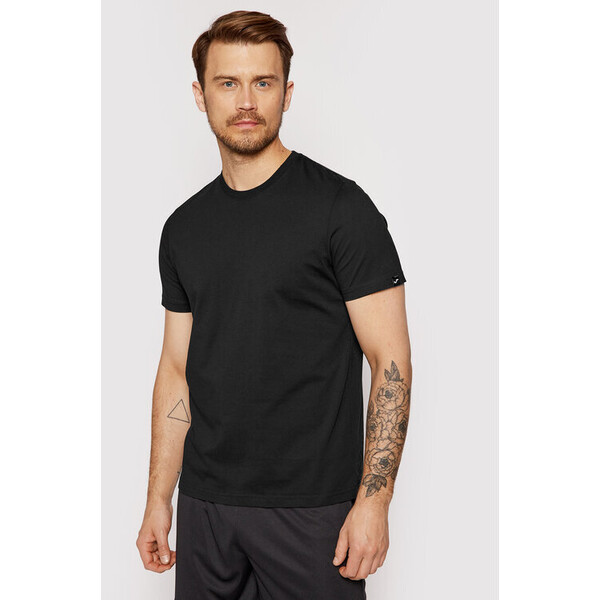 Joma T-Shirt Desert 101739.100 Czarny Regular Fit