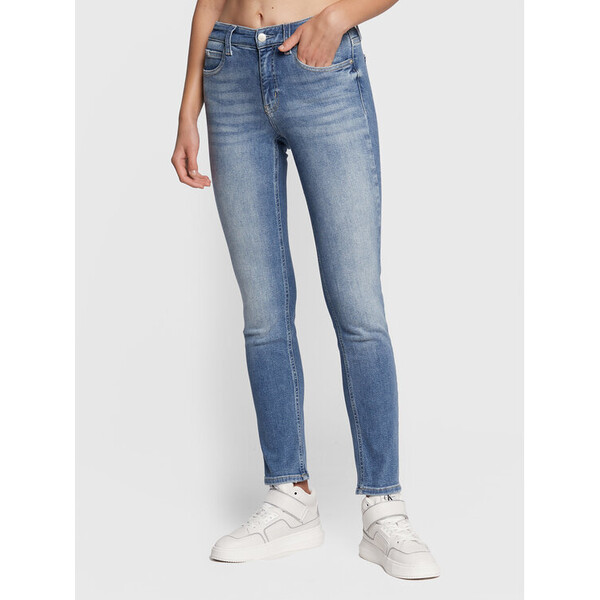 Calvin Klein Jeans Jeansy J20J220117 Niebieski Slim Fit
