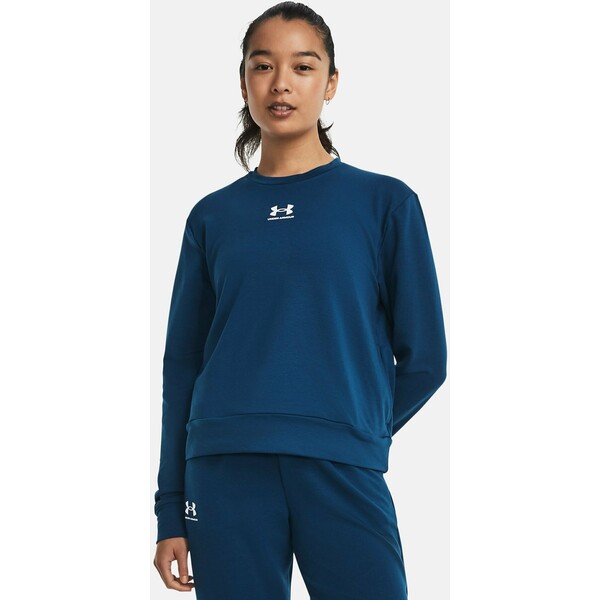 Under Armour UNDER ARMOUR LONG-SLEEVES RIVAL TERRY CREW Bluza UN241G08M-K11