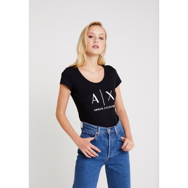 Armani Exchange T-shirt z nadrukiem ARC21D01J-Q11