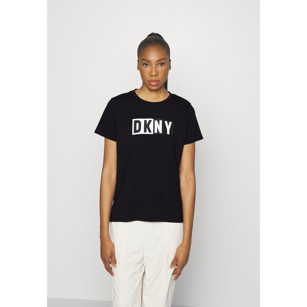 DKNY T-shirt z nadrukiem DK141D02P-Q11