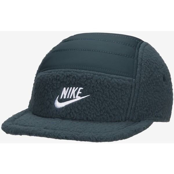 Elastyczna czapka o pięcioczęściowej konstrukcji z płaskim daszkiem Nike Fly Cap