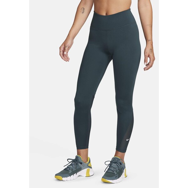 Damskie legginsy 7/8 ze średnim stanem i wstawkami z siateczki Nike One DD0249-328