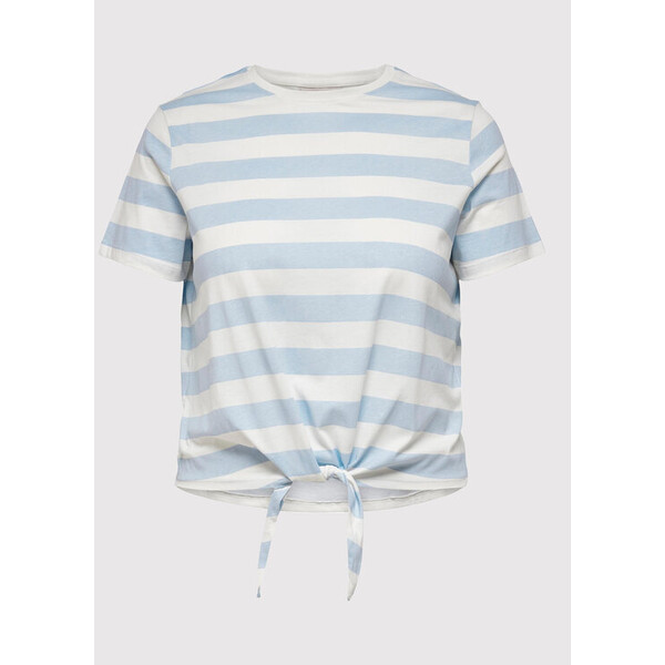 ONLY Carmakoma T-Shirt April 15259073 Niebieski Regular Fit