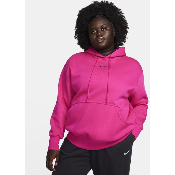 Damska bluza z kapturem o kroju oversize (duże rozmiary) Nike Sportswear Phoenix Fleece DV4984-615